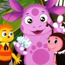 Схема вышивки «Лунтик»