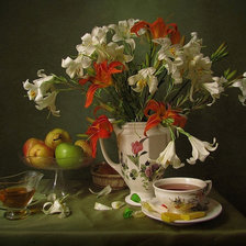 Схема вышивки «натюрморт»