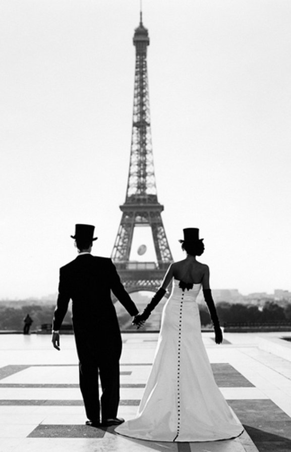 Пара - любовь, париж, пара - оригинал