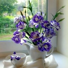 Схема вышивки «Liziantus»