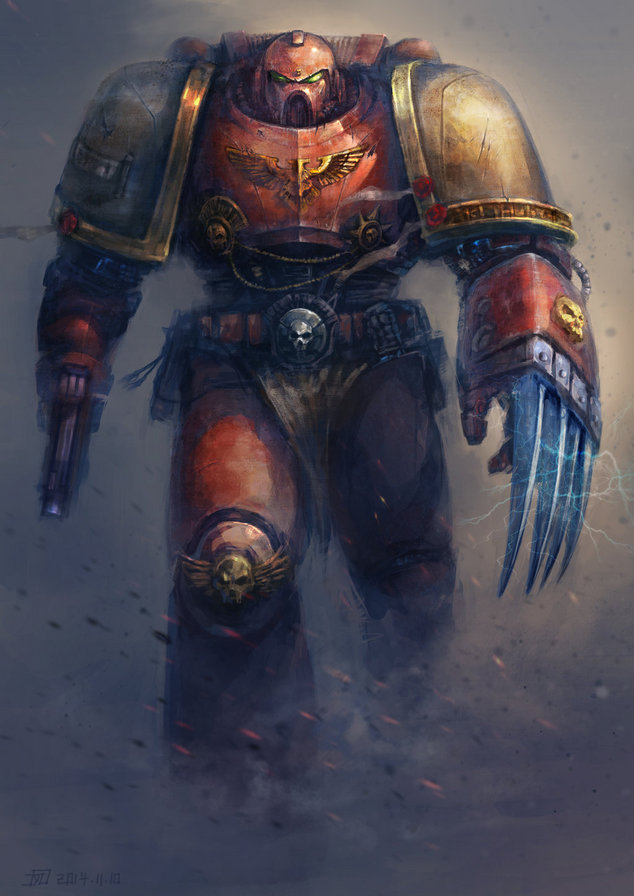Кровавые вороны - wh40k, кровавые вороны, warhammer 40000, blood ravens - оригинал