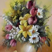 Схема вышивки «Букет»