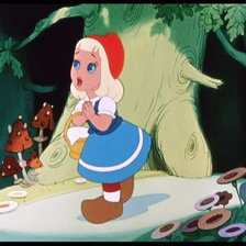 Схема вышивки «красная шапочка»