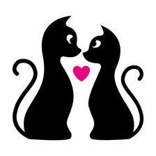 Схема вышивки «Котики»