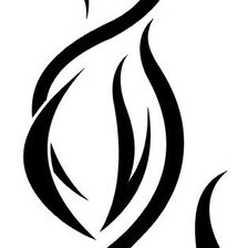 Схема вышивки «Кошечка меньшего размера»