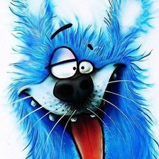 Схема вышивки «монстрик»