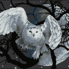 Схема вышивки «peledziuke»