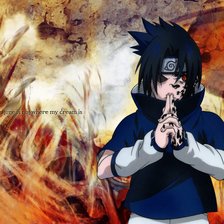 Схема вышивки «Sasuke»