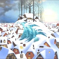 Схема вышивки «Зима Яцек Йерк»