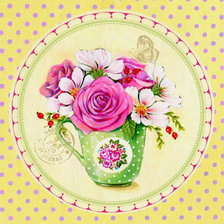 Схема вышивки «Открытка»