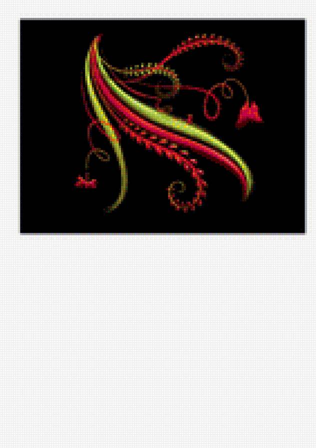 УЗОР-3 - подушка, узор - предпросмотр