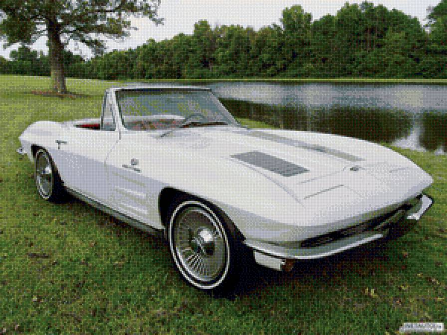 Chevrolet Corvette - машина, ретро, авто - предпросмотр