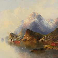 Схема вышивки «Пейзаж»