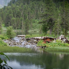 Схема вышивки «Родной край»