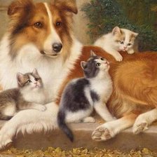 Схема вышивки «друзья»