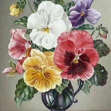 Схема вышивки «Цветы»