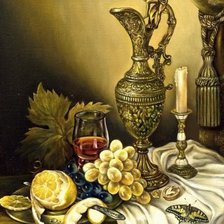 Схема вышивки «Натюрморт с кувшином»