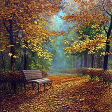 Схема вышивки «осень»