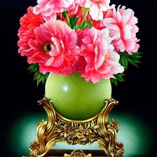 Схема вышивки «цветы»