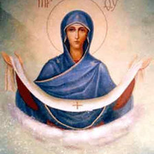 Схема вышивки «Покров Пресвятой Богородицы»