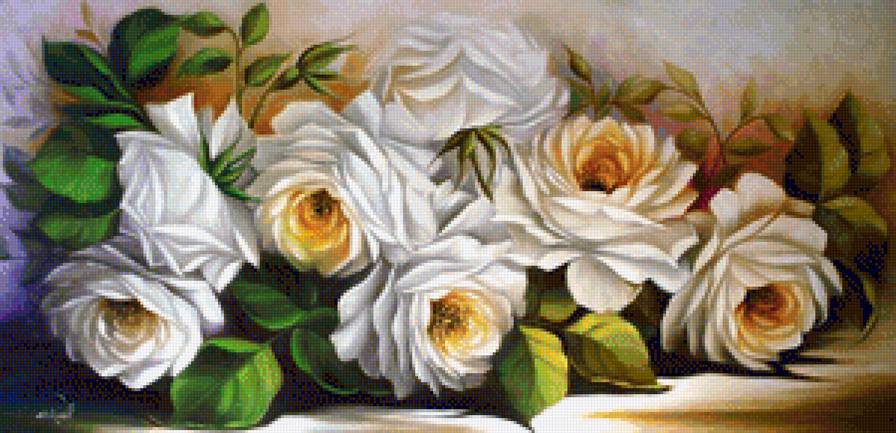 Розы - роза, цветы, цветок, букет - предпросмотр