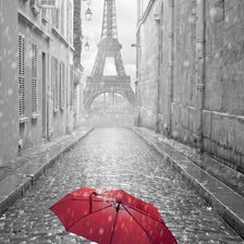 Схема вышивки «Улица Парижа»