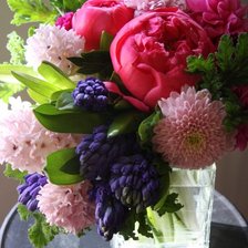 Схема вышивки «букет цветов»