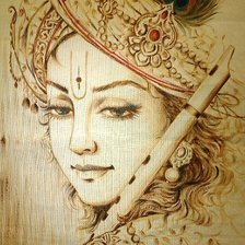 Схема вышивки «Krishna DMC»