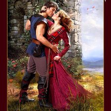 Схема вышивки «Пара»