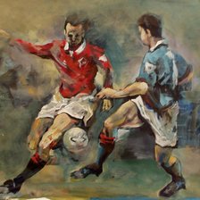 Схема вышивки «футбол»