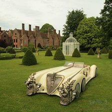 Схема вышивки «автомобиль капитана Немо»