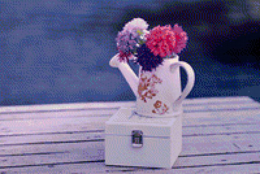 букетик - милость, лейка, цветочки - предпросмотр