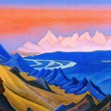 Схема вышивки «Рерих песня о Ш»