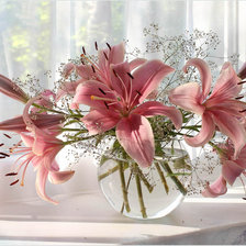 Схема вышивки «лилии»