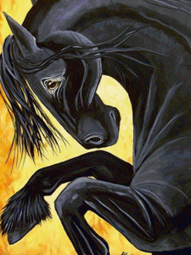 Лошадь - животные, жеребец, лошадь, конь - предпросмотр