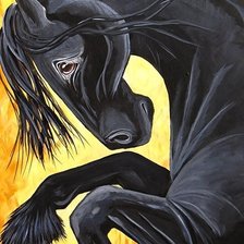 Схема вышивки «Лошадь»