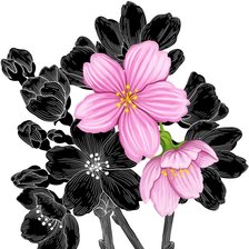 Схема вышивки «Цветок»