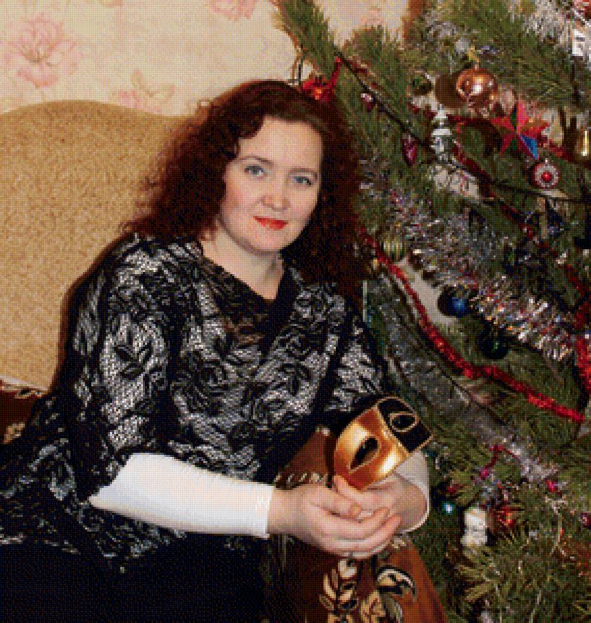 "Новогодняя" - женщина, праздник, новый год - предпросмотр