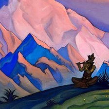 Схема вышивки «Рерих Кришна1»