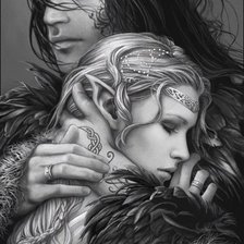 Схема вышивки «Пара»