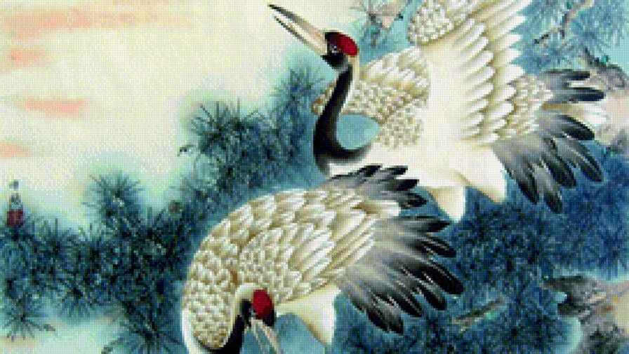 №1129824 - япония, журавли - предпросмотр