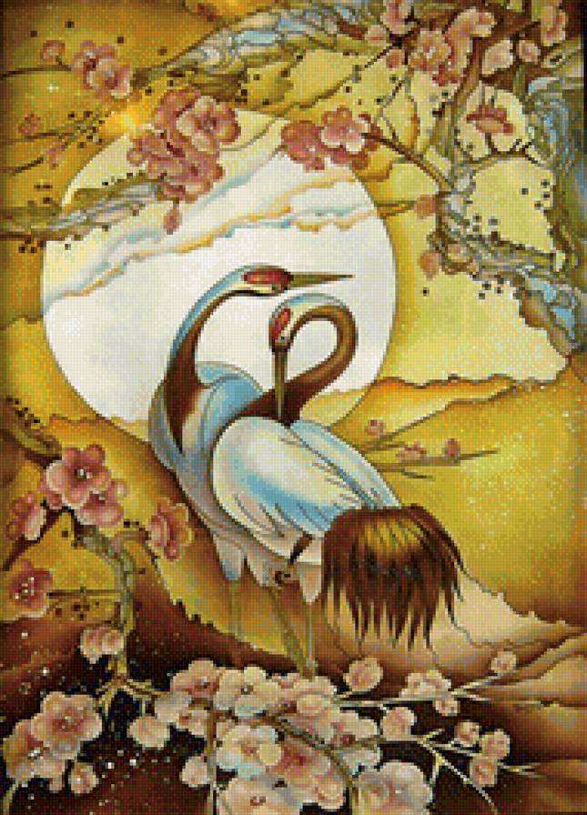 №1129833 - журавли, птицы - предпросмотр