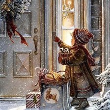 Схема вышивки «новогоднее»