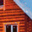 Предпросмотр схемы вышивки «дом зима» (№1130495)