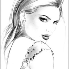 Схема вышивки «женщина-это мир»