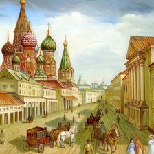 Схема вышивки «Храм»