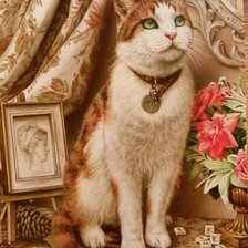 Схема вышивки «Рыжий красавец»