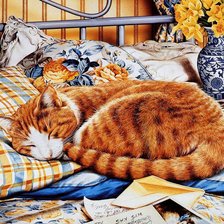 Схема вышивки «Сладкий сон»