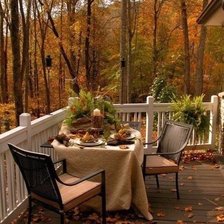 Схема вышивки «осенний завтрак»