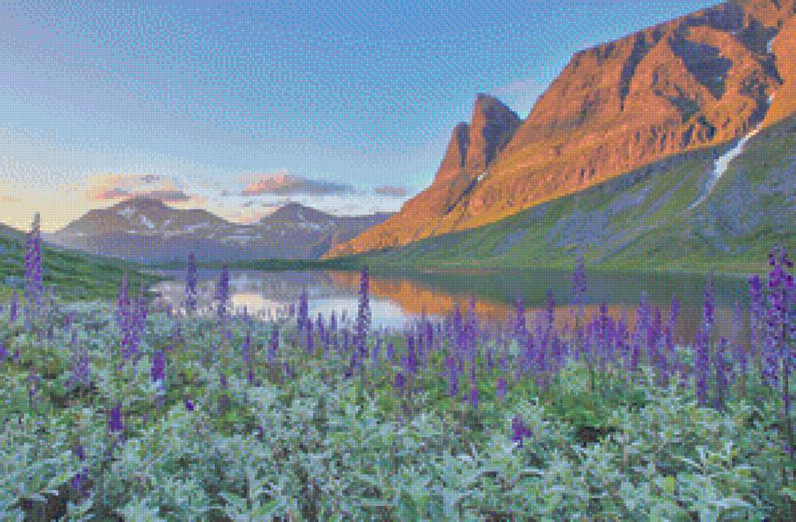 Норвегия - горы, пейзаж - предпросмотр